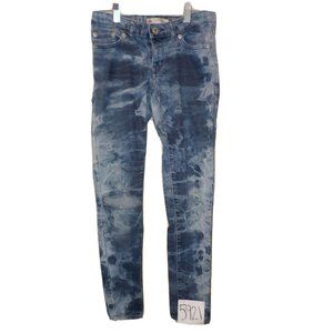 Levis 710 Super Skinny Adjustable Destroyed Youth Girls Jeans Size 10 Reg